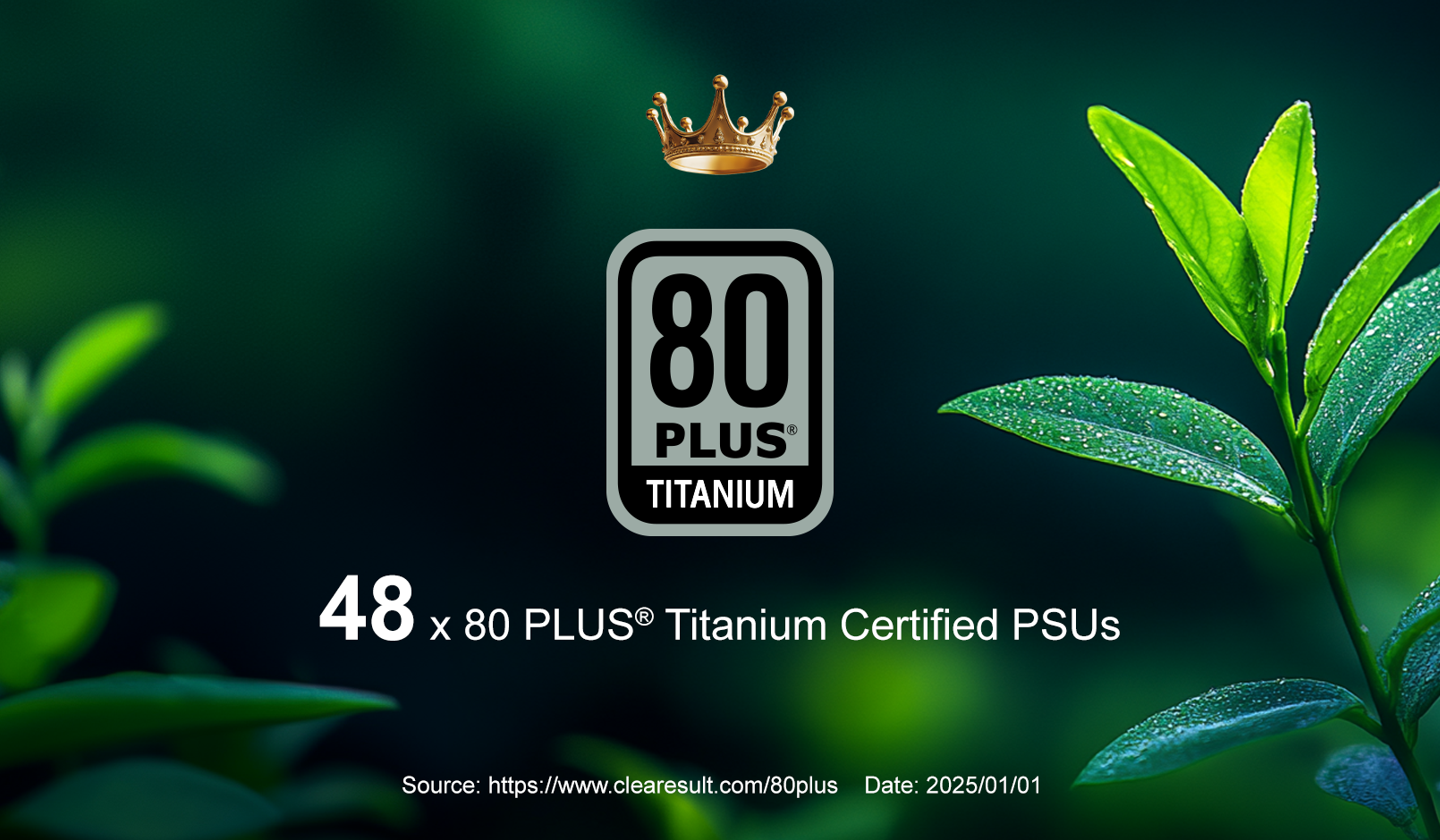 The most 80 PLUS Titanium certification in the world – Compuware Technology